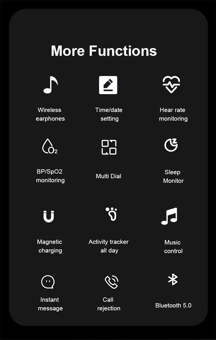 Earbuds & Smart Watch Combo