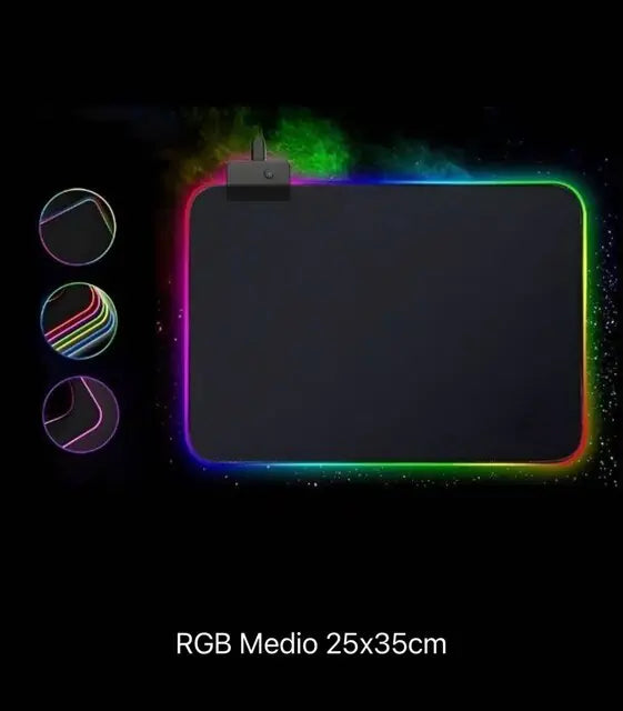 Gamer LED Waterproof Mouse Pad