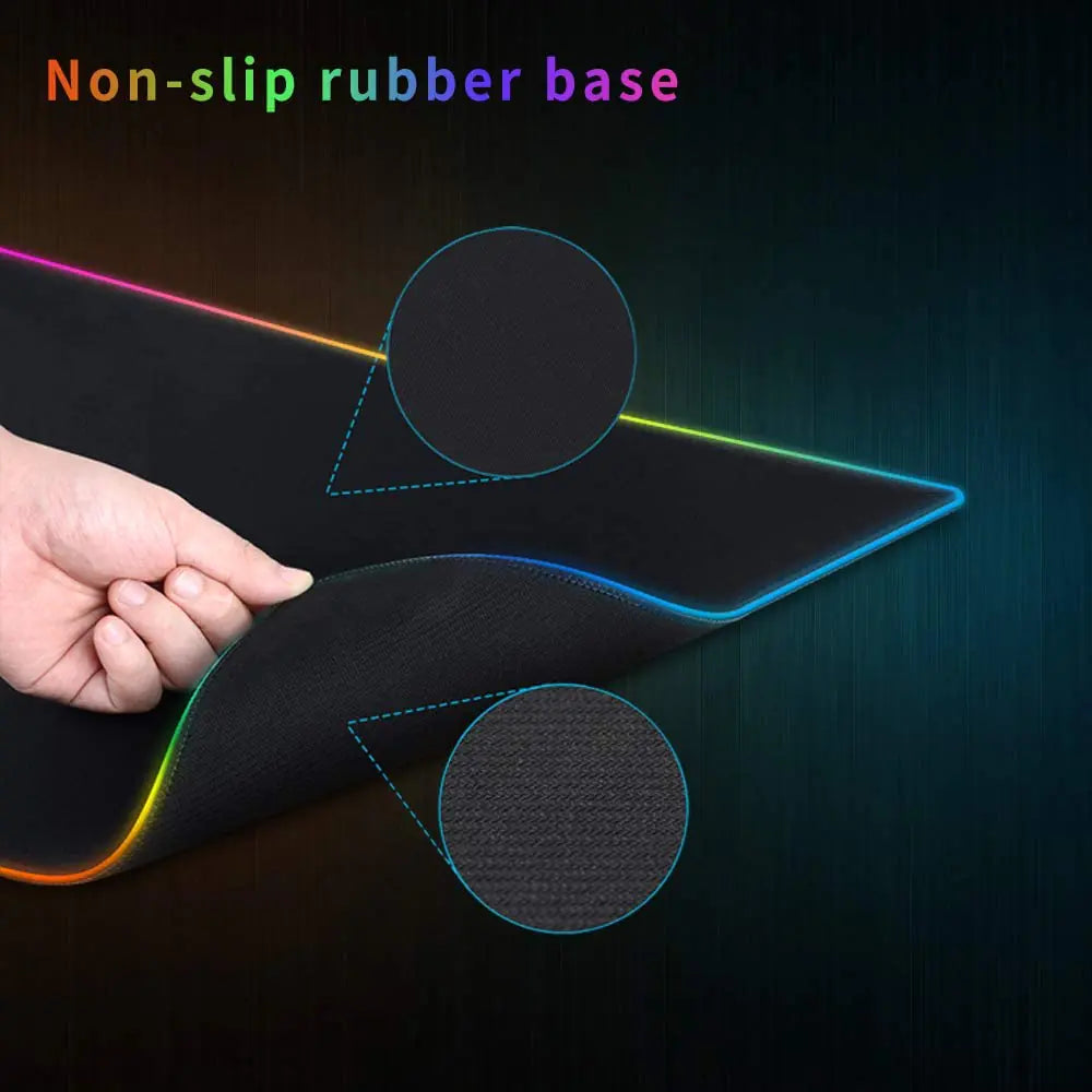 Gamer LED Waterproof Mouse Pad